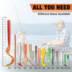 Kit de fabrication de leurres de pêche avec boîte de rangement - 340 pièces