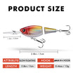 Gelenk-Crankbait, schwebend