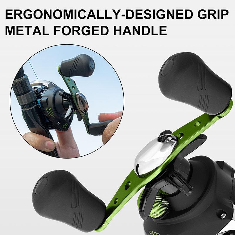 Magnetic Brake Reel TRUSCEND Baitcasting Reel - 6.2:1 Gear Ratio, Magnetic Brakes, 4+1 Stainless Bearings For Saltwater & Freshwater TRUSCEND Baitcaster For Versatile Angler Magnetic Brake Reel TRUSCEND Baitcasting Reel - 6.2:1 Gear Ratio, Magnetic Brakes, 4+1 Stainless Bearings For Saltwater & Freshwater TRUSCEND Baitcaster For Versatile Angler