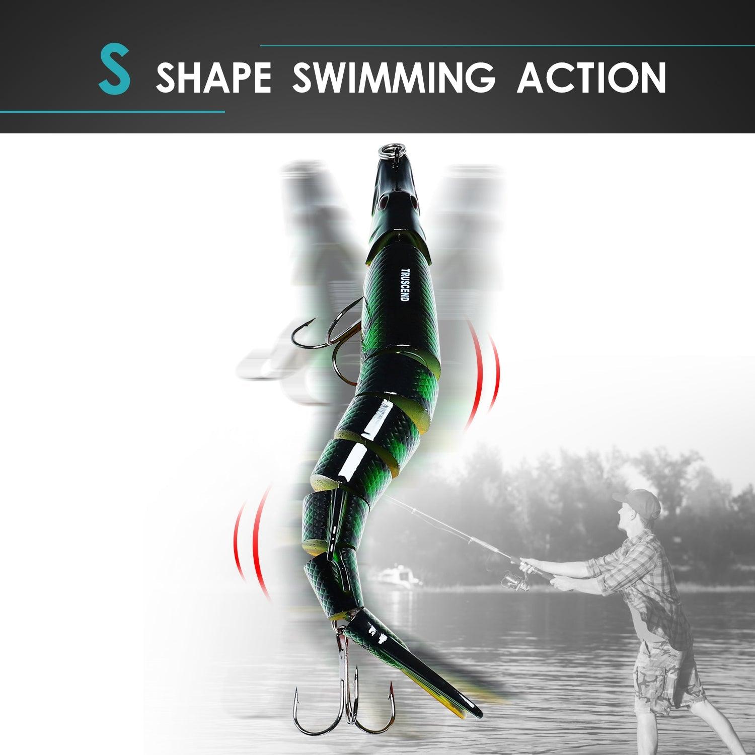 Bionic Pike Fishing Lure Jointed Swimbait – Truscend Fishing