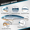 TRUSCEND Blade Bait Vibe Lure Metal Fishing Lure - Truscend Fishing