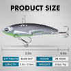 TRUSCEND Blade Bait Vibe Lure Metal Fishing Lure - Truscend Fishing