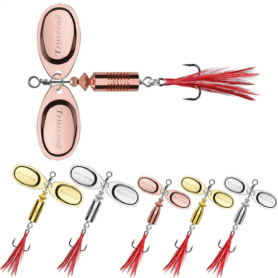 TRUSCEND Fishing Spinner with Rooster Tail - Truscend Fishing
