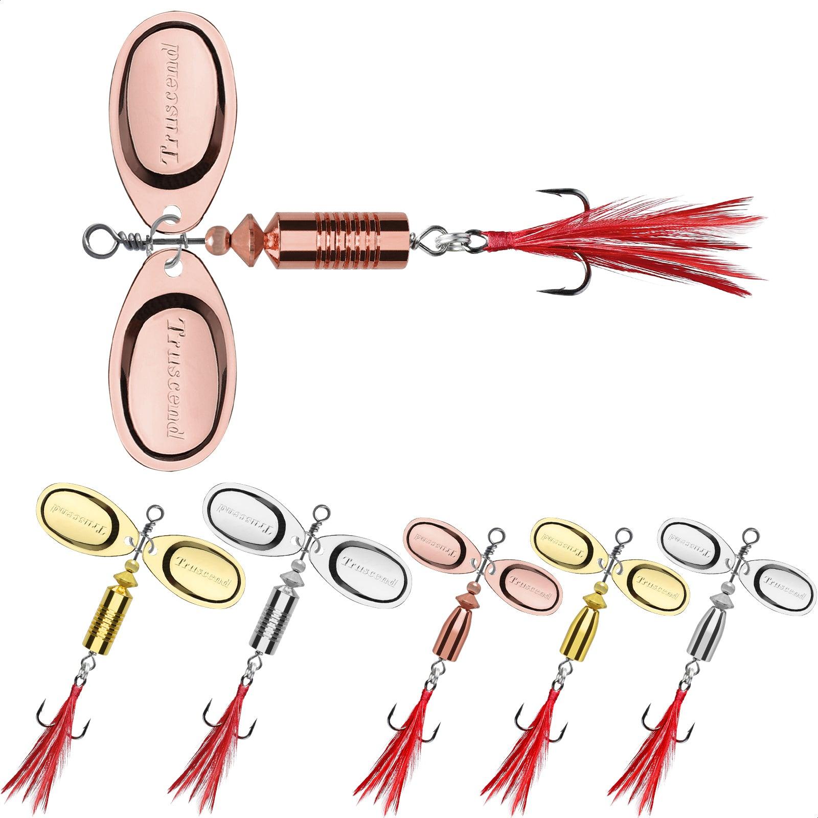 TRUSCEND Fishing Spinner with Rooster Tail - Truscend Fishing