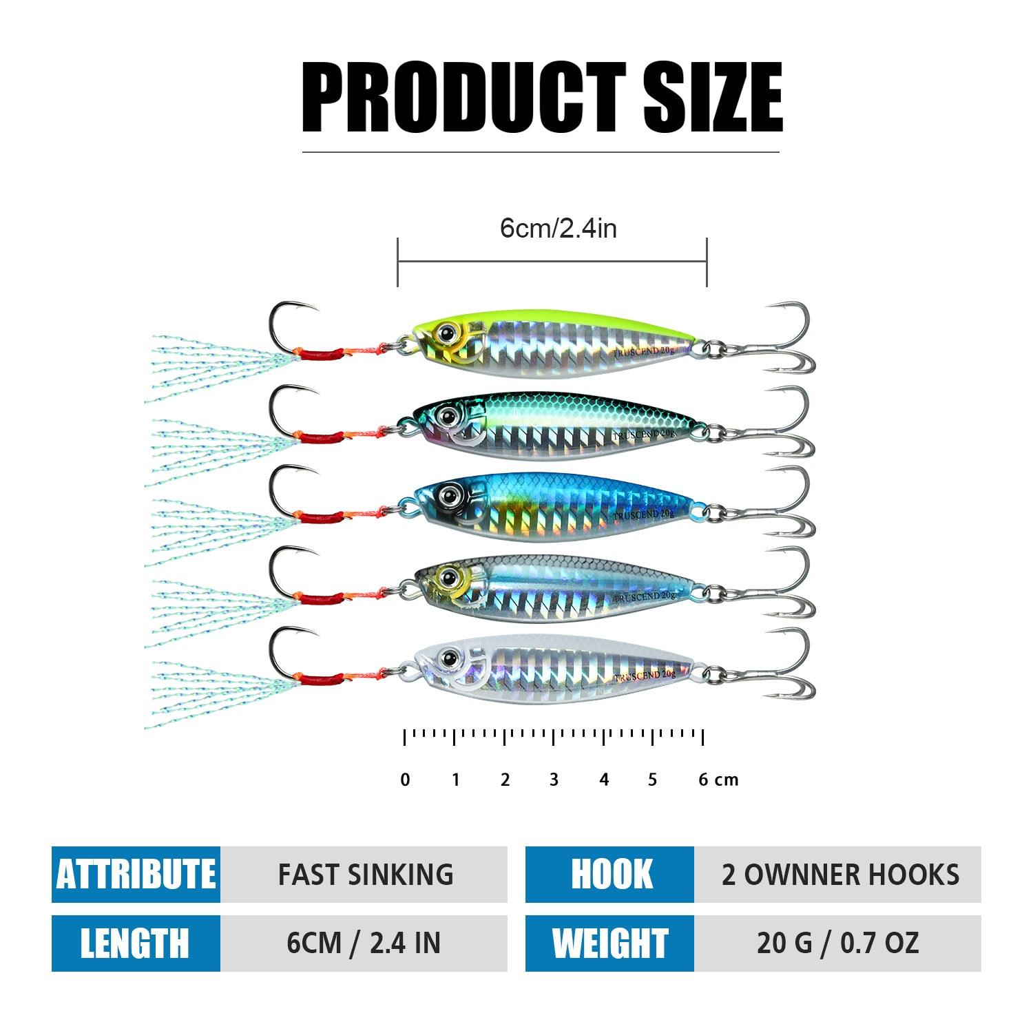 Saltwater Jigs Fishing Lures Spoon Lure – Truscend Fishing