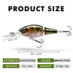 TRUSCEND Jointed Crankbait Suspending Bass Fishing Lure - Truscend Fishing