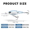 TRUSCEND Jointed Crankbait Suspending Bass Fishing Lure - Truscend Fishing