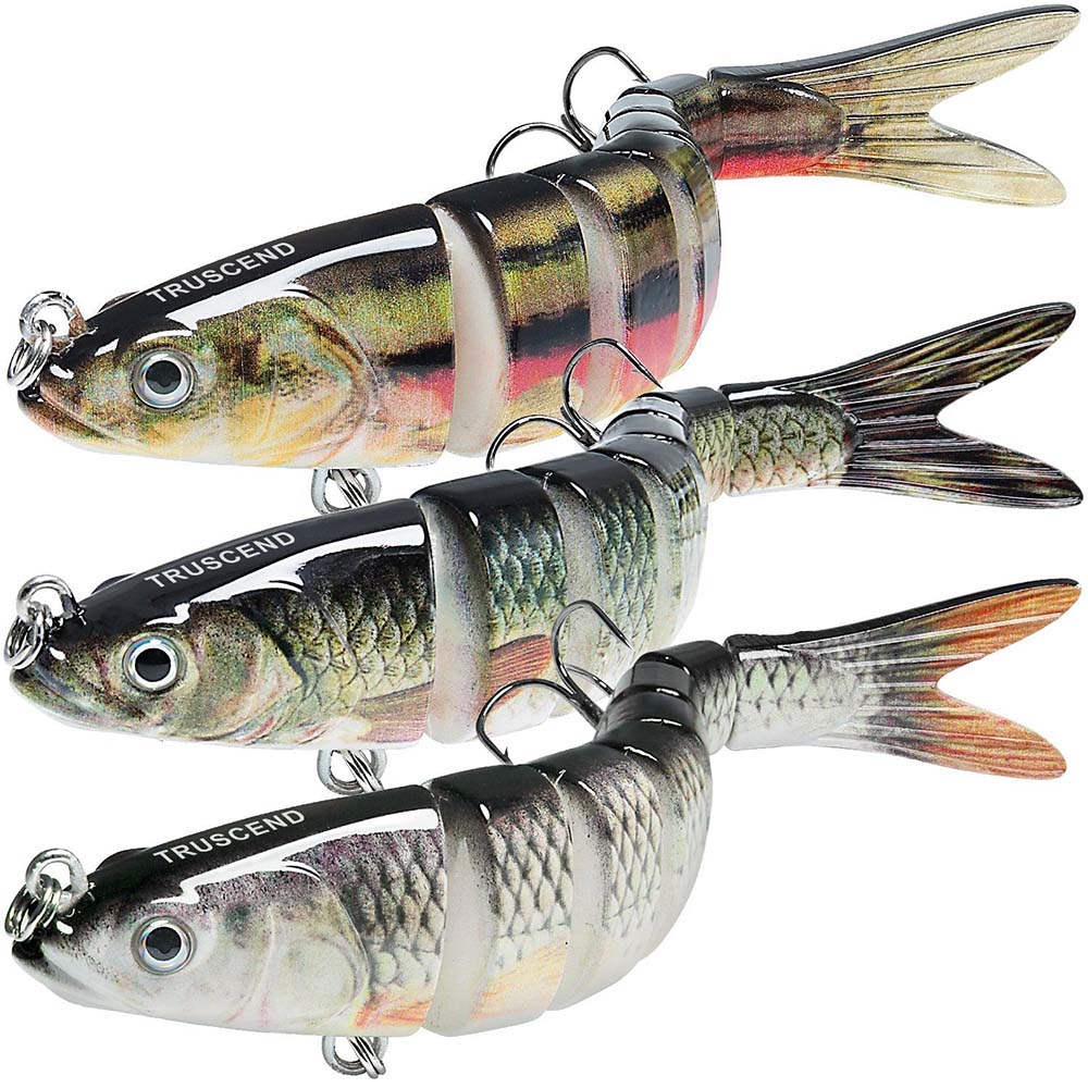 best segmented fishing lures Easy Catch SwimmaxSegmented Swimbait