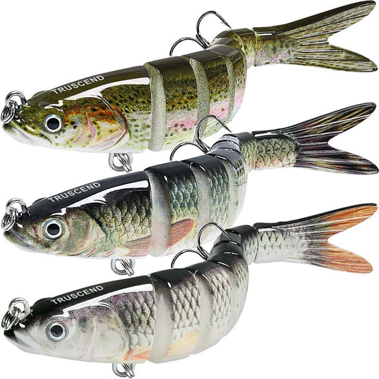 bionic fish hook Swimmax Fishing Lure | Eight-Segmented | BKK Hook | Easy Catch