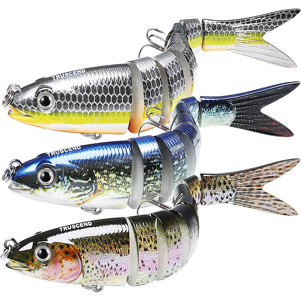 Jointed Swimbait [3Pcs] + Revenge Plopper [3Pcs]