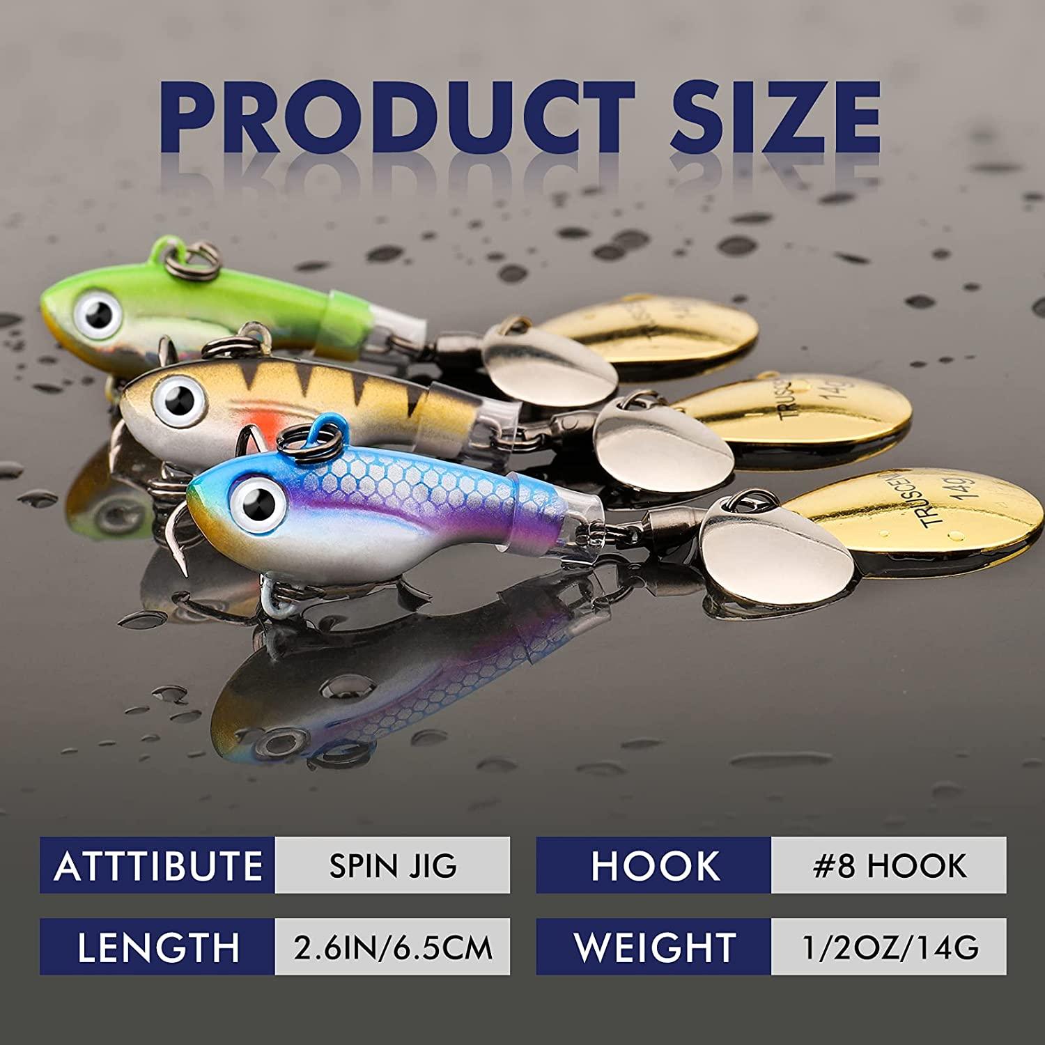 Fishing Lures Spinner Rotating Tail Spinner Swimbaits Fishing Lures Spinner Rotating Tail Spinner Swimbaits