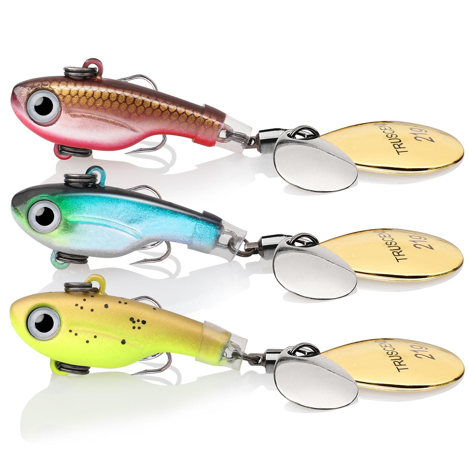 TRUSCEND Metal Fishing Lure with Spinner Blade - Truscend Fishing