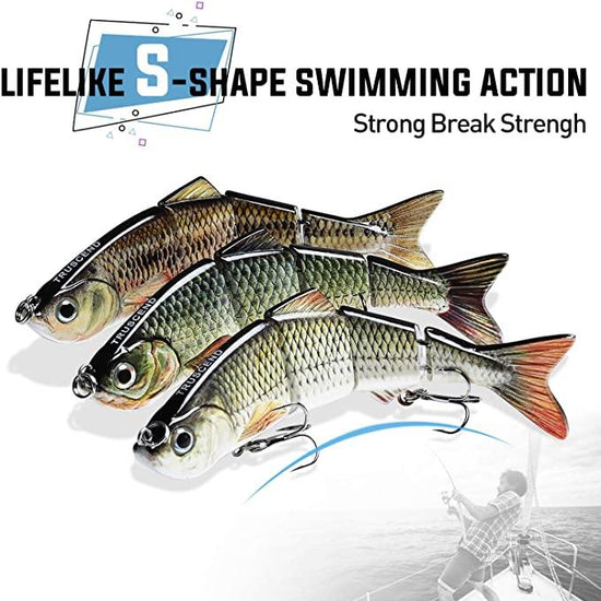 4 Segment Metal Jointed Swimbait – Truscend Fishing