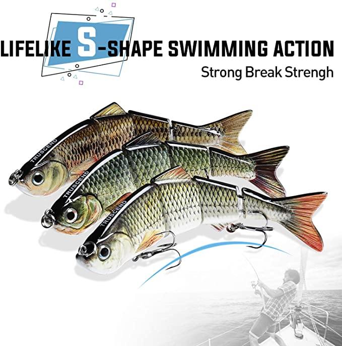 TRUSCEND Metal Jointed Swimbait - 4.7in/12cm TRUSCEND Metal Jointed Swimbait - 4.7in/12cm