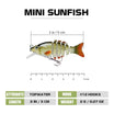 TRUSCEND Micro Jointed Swimbait Bionic Fishing Lure for Bass - Truscend Fishing