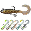 TRUSCEND Curly Tail Swimbait Soft Bait Lures for Bass - Truscend Fishing