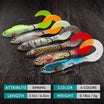 TRUSCEND Curly Tail Swimbait Soft Bait Lures for Bass - Truscend Fishing