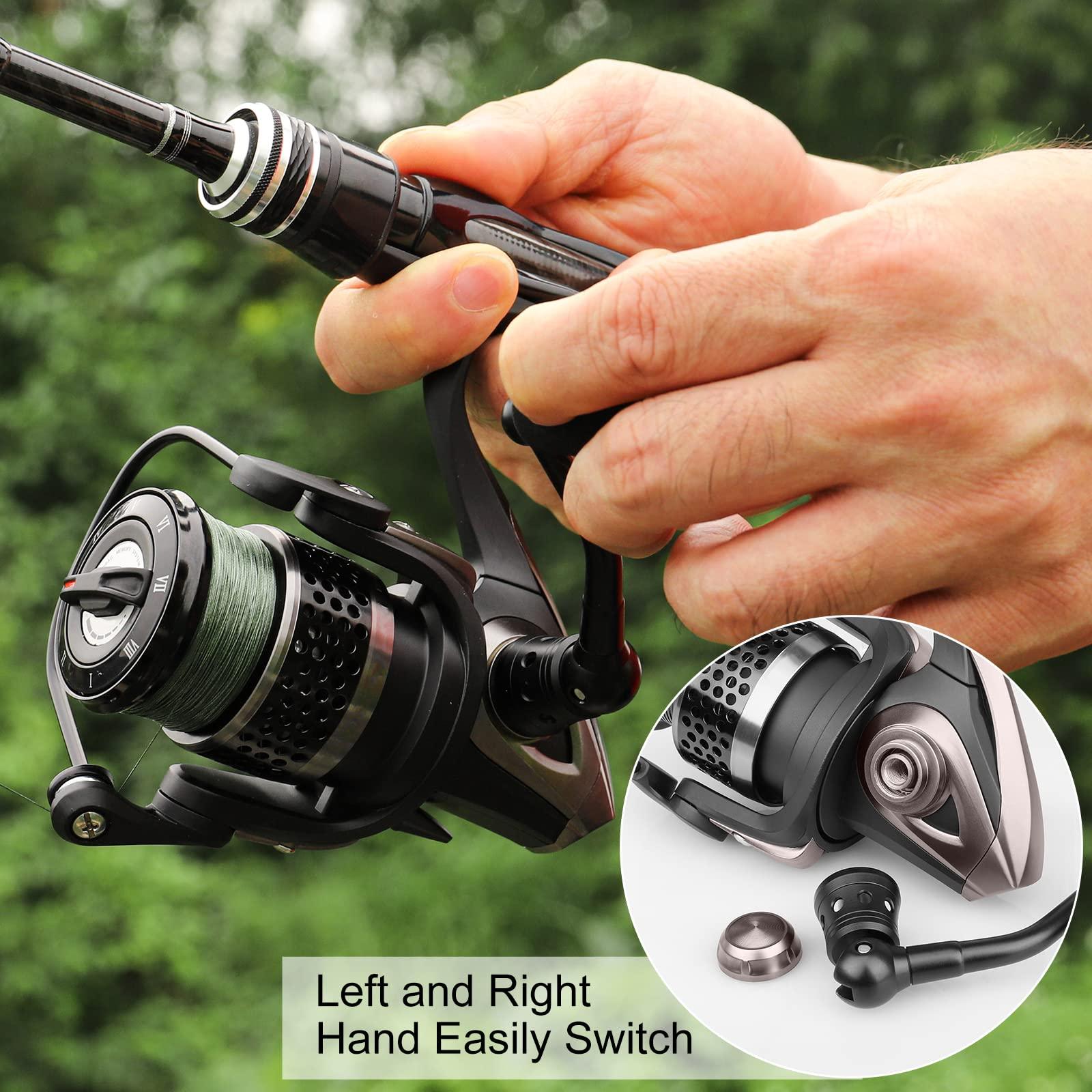 Spinning Fishing Reel | Aviation Metal Material Body Reels | Industrial Durable-Strength | High Speed & Stability