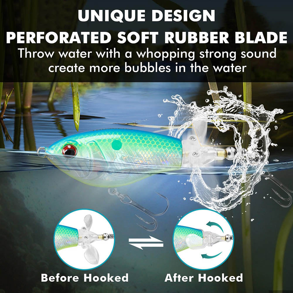PoPobait Top Water Whopper Plopper Fishing Lures