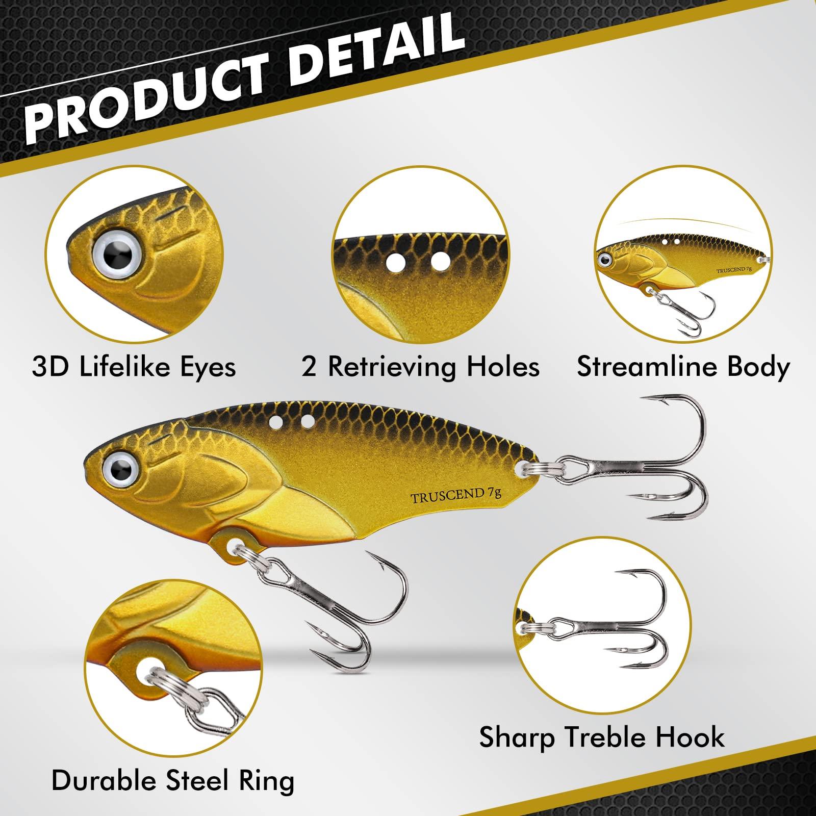 VIB Blade Bait Fishing Lures | Metal Lipless