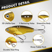 TRUSCEND Vibe Lure Blade Bait Metal Fishing Lure - Truscend Fishing