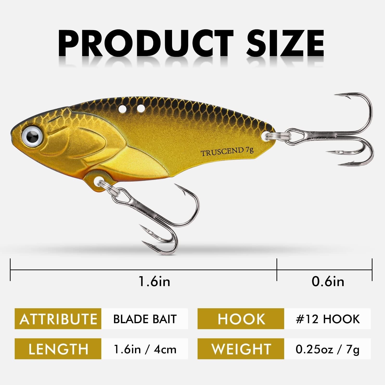 VIB Blade Bait Fishing Lures | Metal Lipless