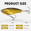 TRUSCEND Vibe Lure Blade Bait Metal Fishing Lure - Truscend Fishing